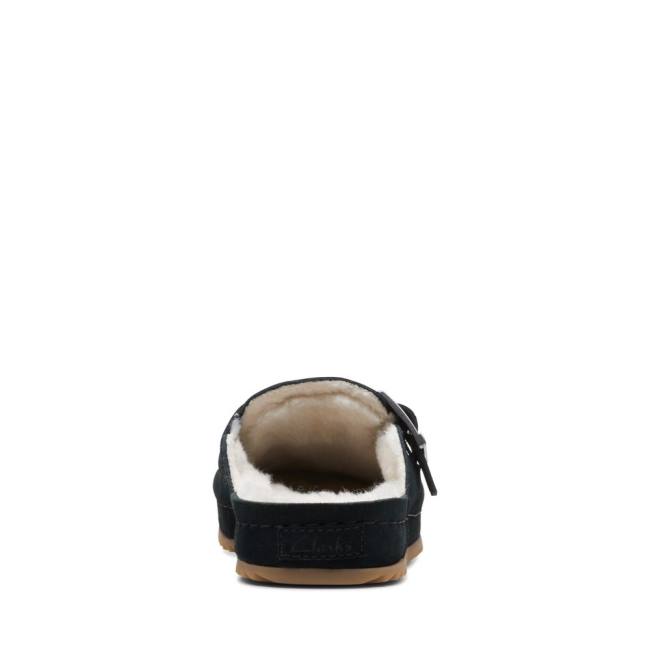 Women's Clarks Brookleigh Mule Slippers Black | CLK614DRQ