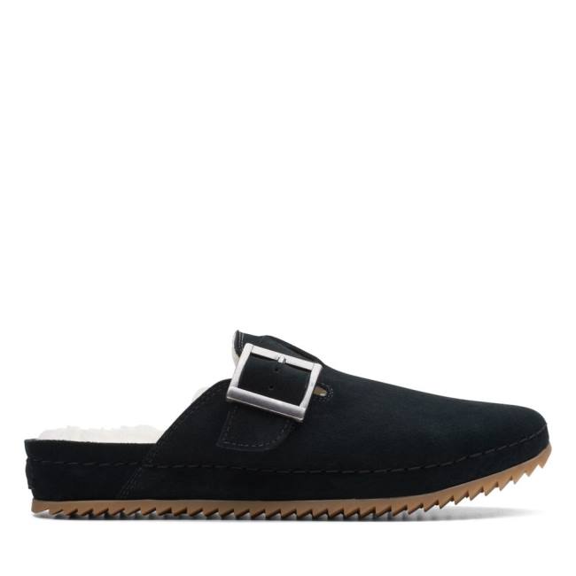 Women\'s Clarks Brookleigh Mule Slippers Black | CLK614DRQ