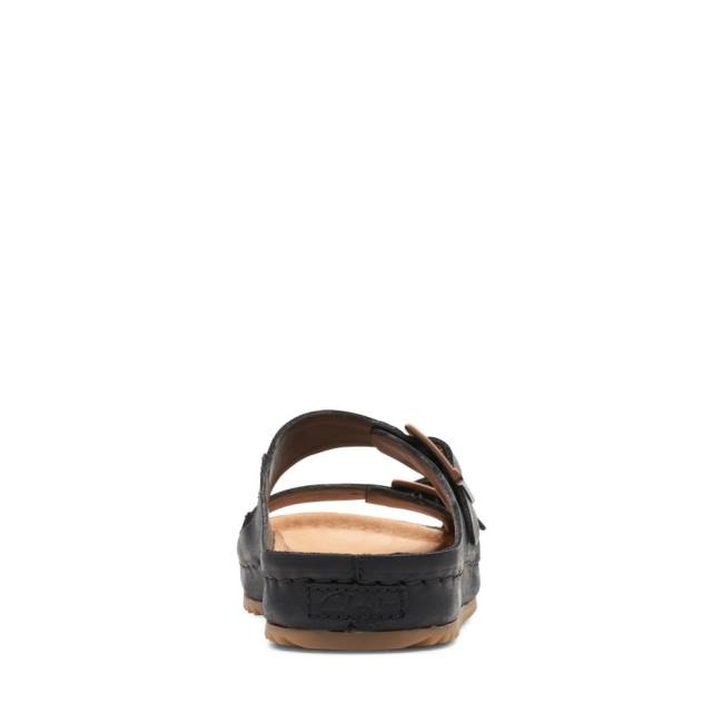 Women's Clarks Brookleigh Sun Sandals Black | CLK764SPT