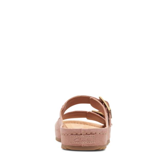 Women's Clarks Brookleigh Sun Sandals Rose | CLK021CON