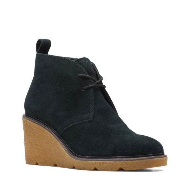 Women's Clarks Clarkford DBT Heeled Boots Black | CLK196FUQ