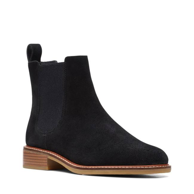 Women's Clarks Cologne Arlo Ankle Boots Black | CLK738QFI