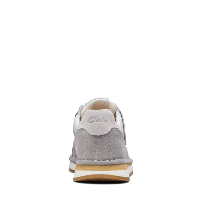 Women's Clarks Craft Run Tor Sneakers Light Grey | CLK257TWM