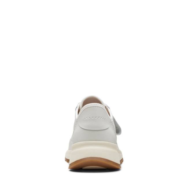 Women's Clarks Dash Lite Lo Sneakers White | CLK438JVS