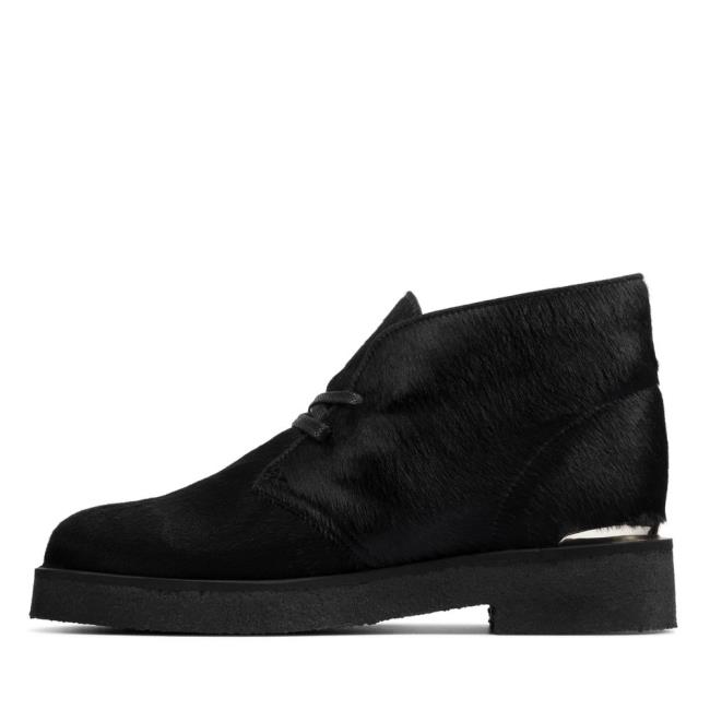 Women's Clarks Desert Boot 221 Desert Boots Black | CLK841PTS