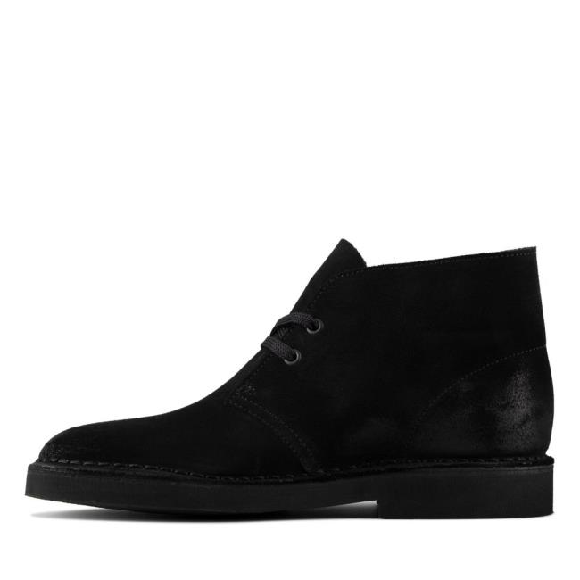 Women's Clarks Desert Boot 2 Desert Boots Black | CLK051RWN