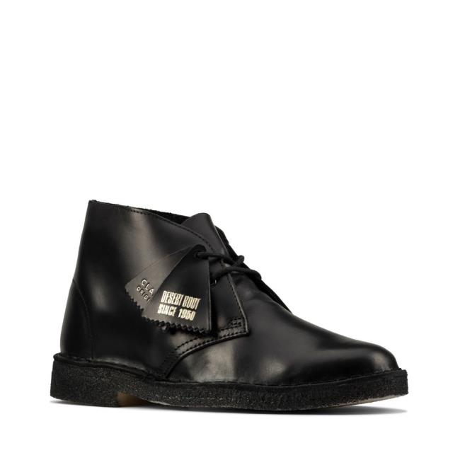 Women's Clarks Desert Boot Desert Boots Black | CLK370XGK