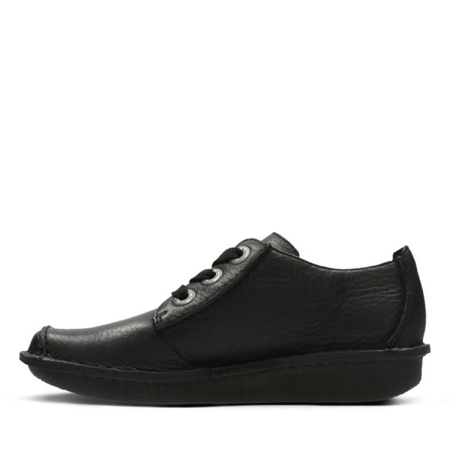 Women's Clarks Funny Dream Black Shoes Black | CLK487XVS