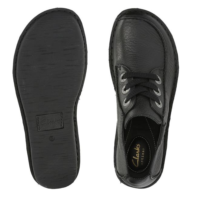 Women's Clarks Funny Dream Flat Shoes Black | CLK071ZGD