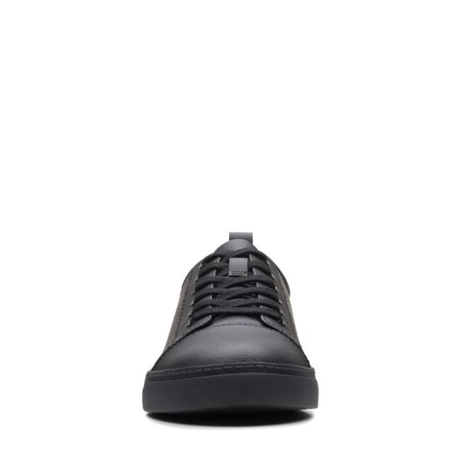 Women's Clarks Glove Echo Sneakers Black | CLK436PLV