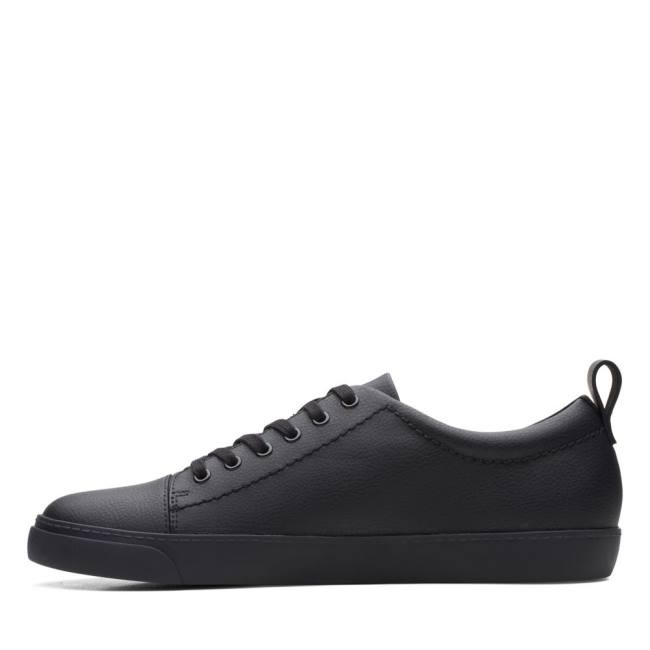 Women's Clarks Glove Echo Sneakers Black | CLK436PLV