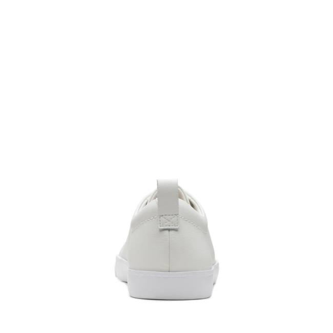 Women's Clarks Glove Echo Sneakers White | CLK173PMR