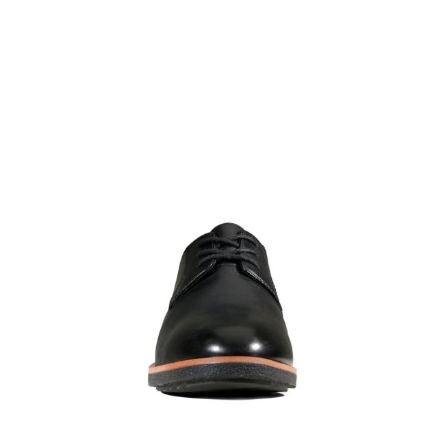 Women's Clarks Griffin Lane Black Shoes Black | CLK681AUR