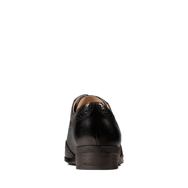 Women's Clarks Hamble Oak Black Shoes Black | CLK806MWV