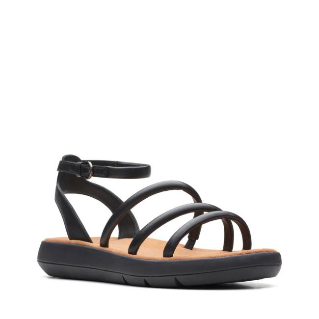 Women's Clarks Jemsa Style Sandals Black | CLK135MGH