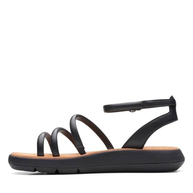 Women's Clarks Jemsa Style Sandals Black | CLK135MGH