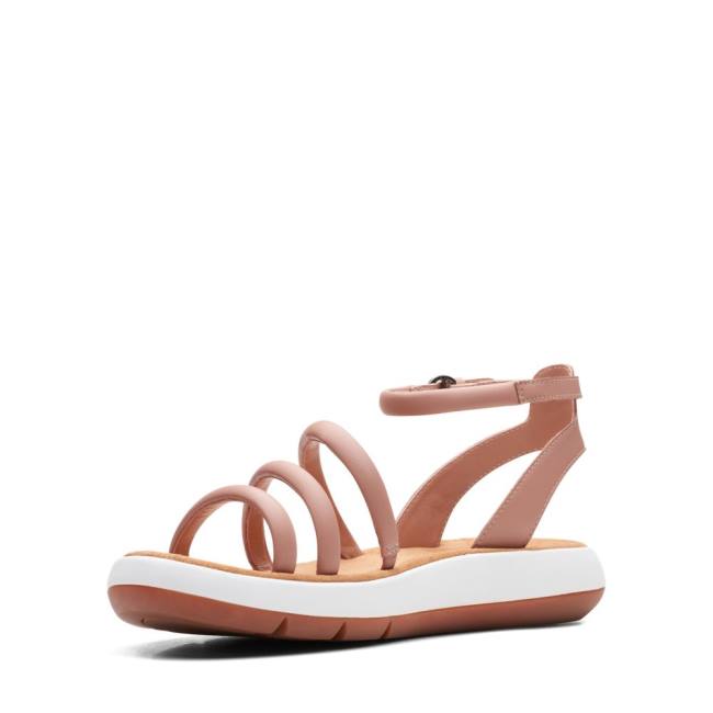 Women's Clarks Jemsa Style Sandals Rose | CLK596LBI