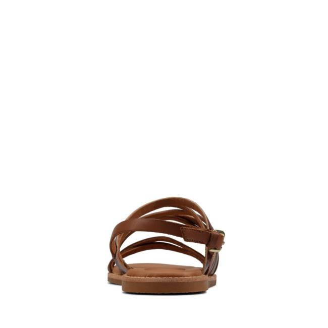 Women's Clarks Karsea Ankle Sandals Brown | CLK180XMK