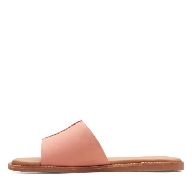 Women's Clarks Karsea Mule Sandals Pink | CLK635QME