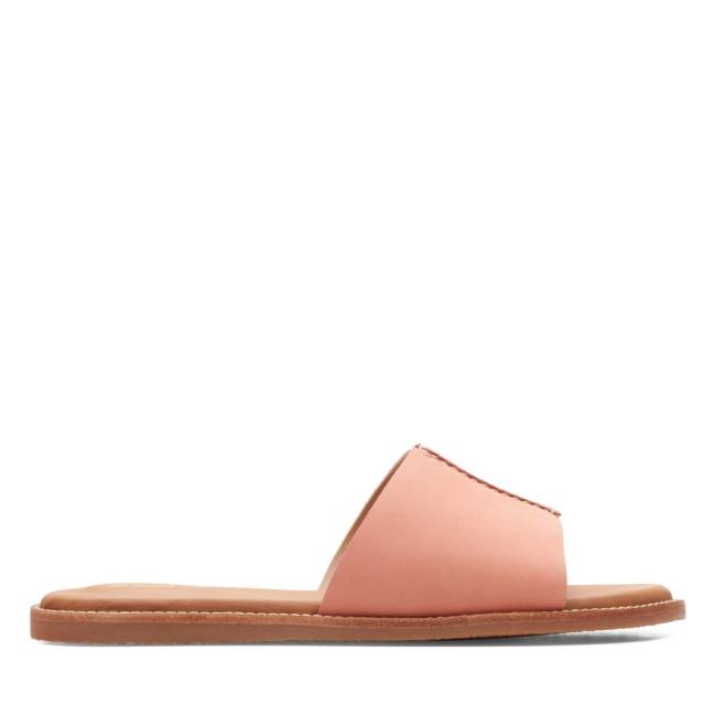 Women\'s Clarks Karsea Mule Sandals Pink | CLK635QME