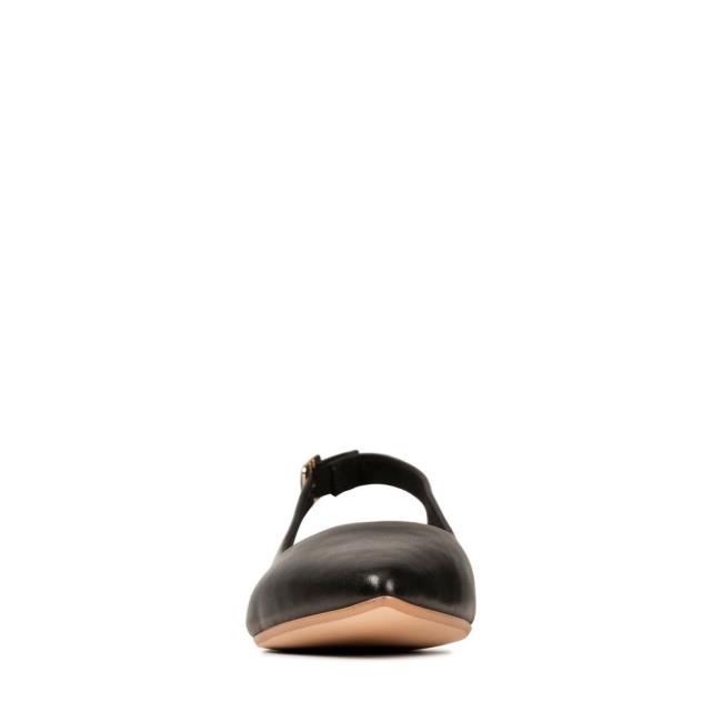 Women's Clarks Laina15 Sling Black Shoes Black | CLK594KEZ