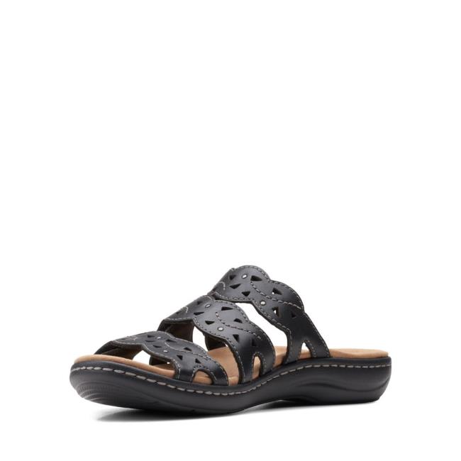 Women's Clarks Laurieann Echo Sandals Black | CLK591YOU