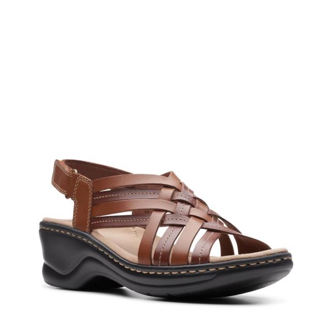 Women's Clarks Lexi Carmen Sandals Brown | CLK812UKI