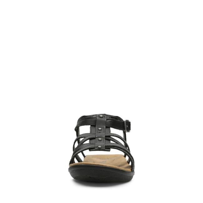 Women's Clarks Manilla Bonita Sandals Black | CLK140AML