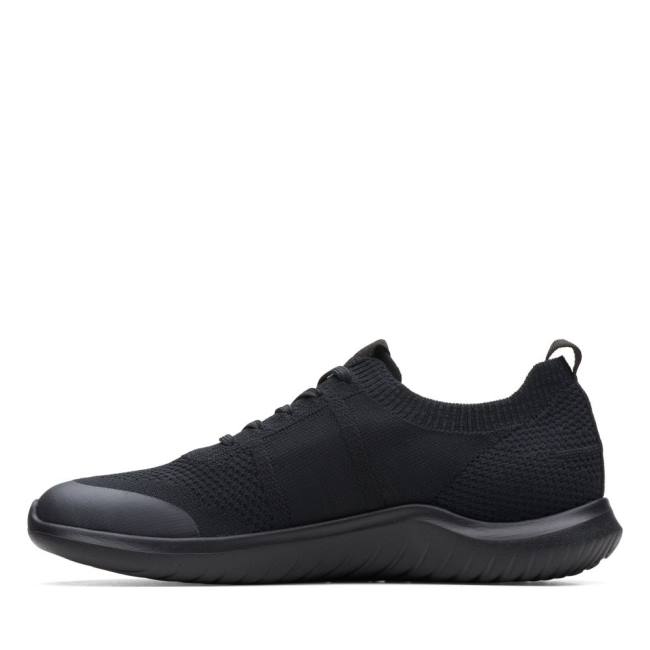 Women's Clarks Nova Lite Lace Sneakers Black | CLK310HWI