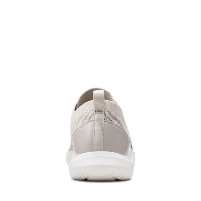 Women's Clarks Nova Lumis Sneakers Beige | CLK082GZR