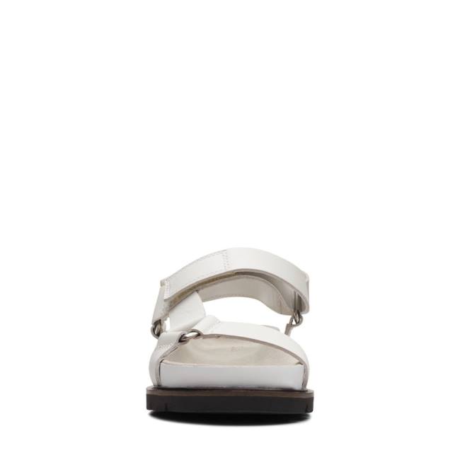 Women's Clarks Orianna Sporty Sandals White | CLK087OVR