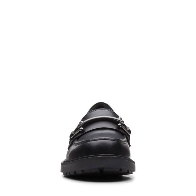 Women's Clarks Orinoco2 Edge Loafers Black | CLK057UVQ