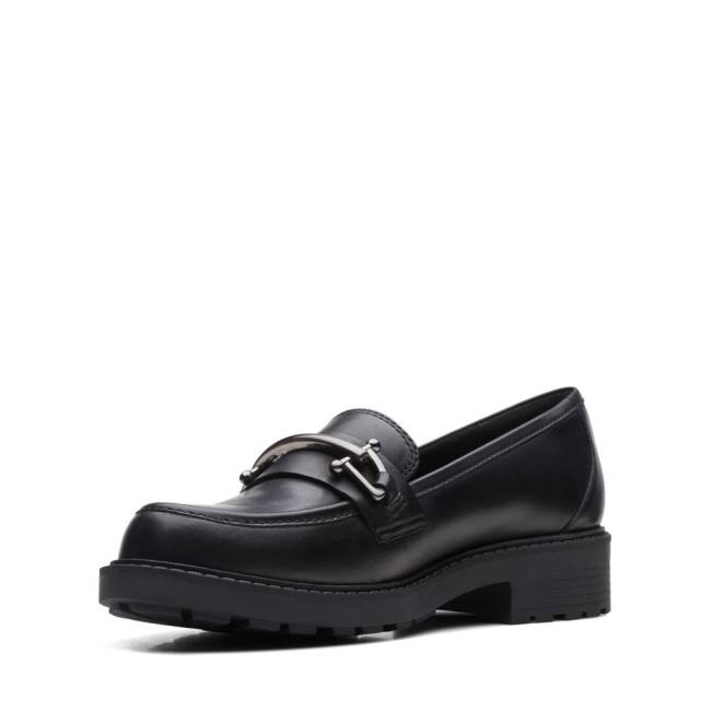 Women's Clarks Orinoco2 Edge Loafers Black | CLK057UVQ