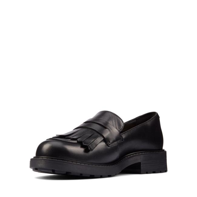 Women's Clarks Orinoco 2 Loafer Black Shoes Black | CLK053TIP