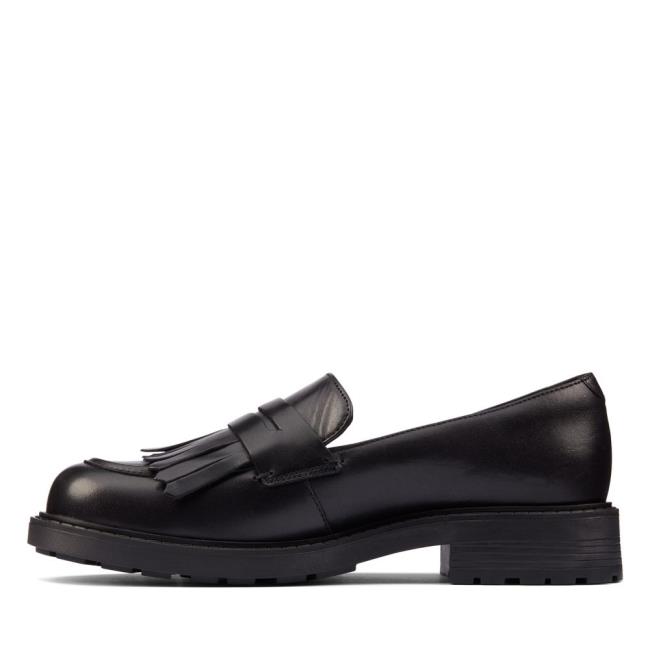 Women's Clarks Orinoco 2 Loafer Black Shoes Black | CLK053TIP