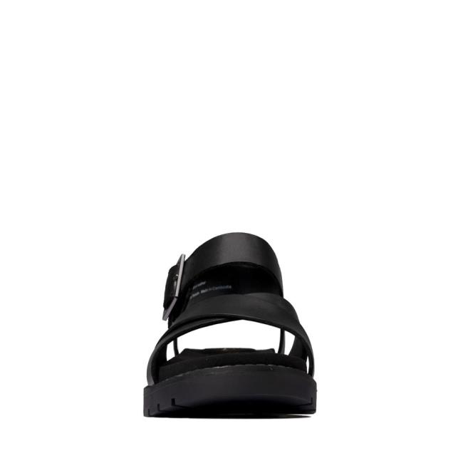 Women's Clarks Orinoco Strap Sandals Black | CLK280ERM