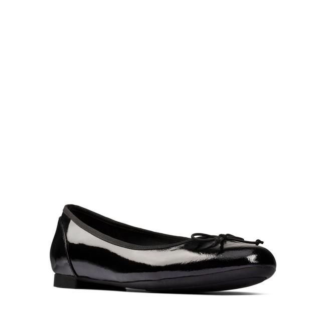 Women's Clarks Patale Pump Ballet Flats Black | CLK957YEU