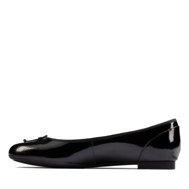 Women's Clarks Patale Pump Ballet Flats Black | CLK957YEU