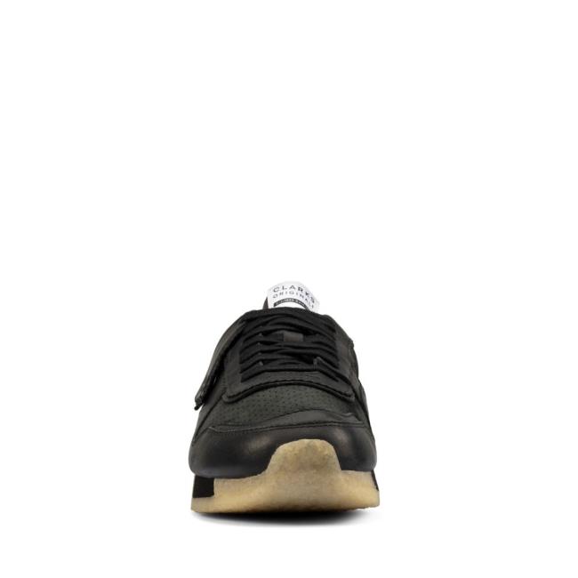 Women's Clarks Tor Run Black Shoes Black | CLK210HUB