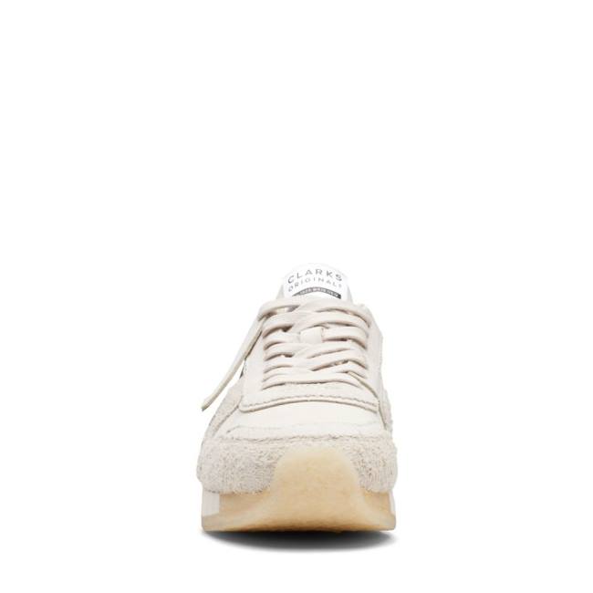 Women's Clarks Tor Run Sneakers White | CLK360XDI