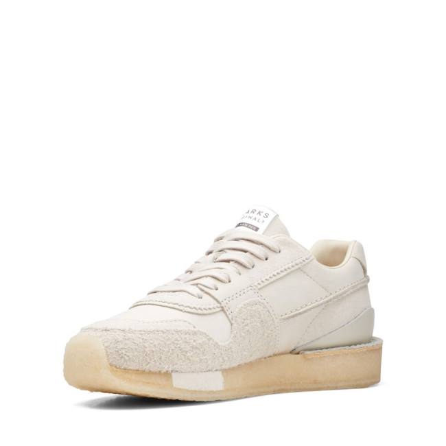 Women's Clarks Tor Run Sneakers White | CLK360XDI