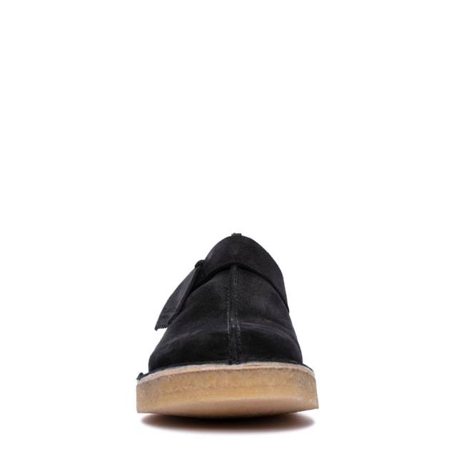 Women's Clarks Trek Mule Slippers Black | CLK261LRG