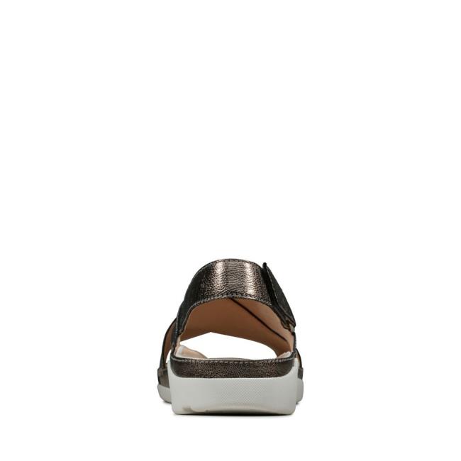 Women's Clarks Tri Alexia Sandals Grey | CLK061RCL