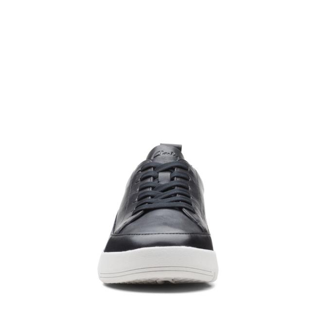 Women's Clarks Tri Flash Lace Sneakers Black | CLK138WPF