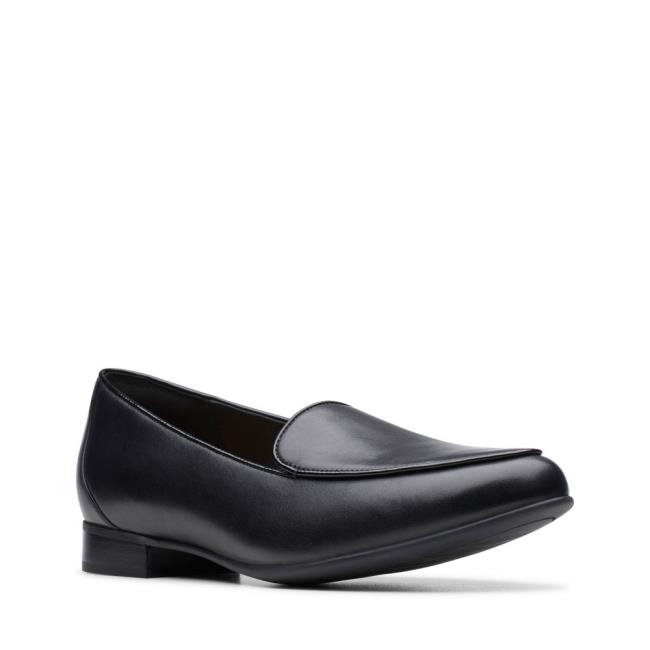 Women's Clarks Un Blush Ease Black Shoes Black | CLK852ZBW