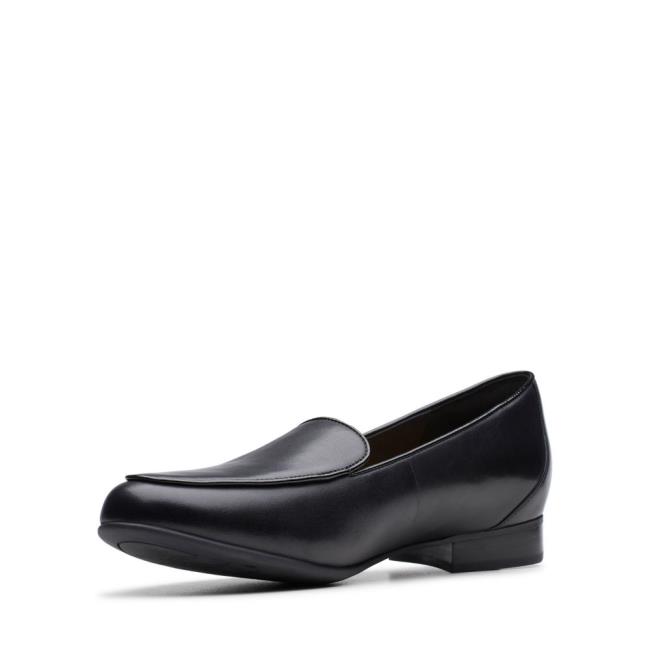 Women's Clarks Un Blush Ease Black Shoes Black | CLK852ZBW