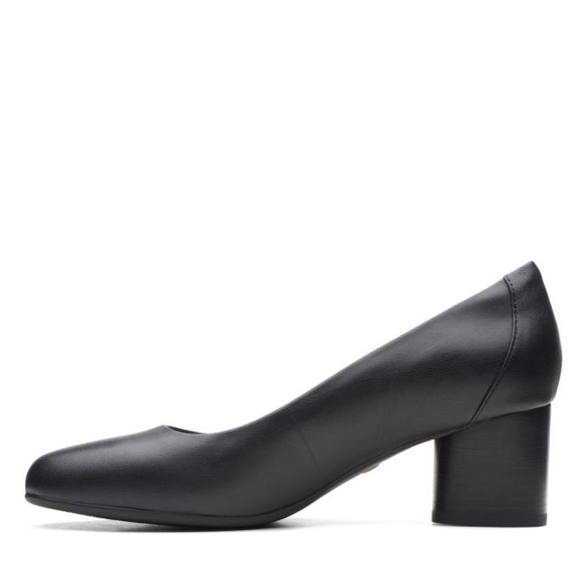 Women's Clarks Un Cosmo Dress Heels Shoes Black | CLK138TMU