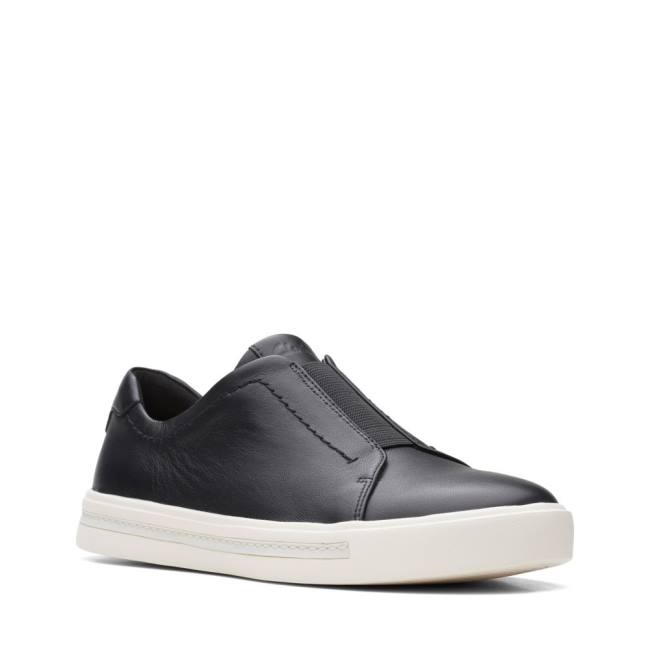 Women's Clarks Un Maui Easy Sneakers Black | CLK210RPB