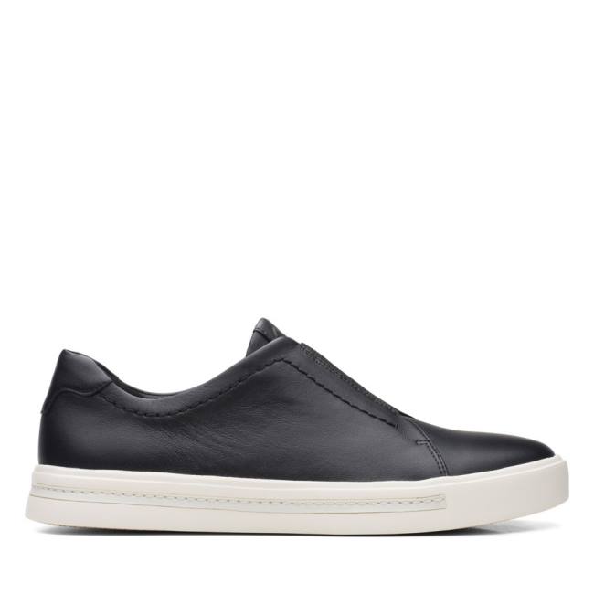 Women\'s Clarks Un Maui Easy Sneakers Black | CLK210RPB