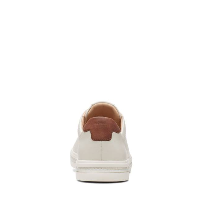 Women's Clarks Un Maui Easy Sneakers White | CLK219UNO